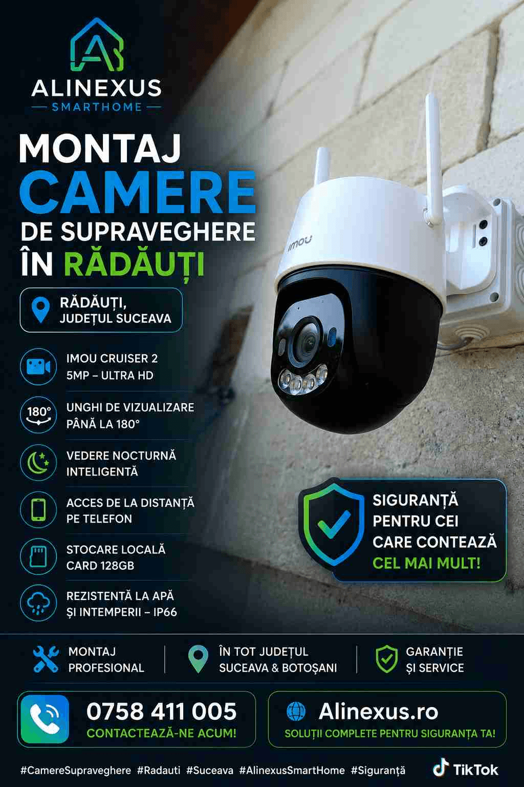 Montaj Camere de Supraveghere (3/3)