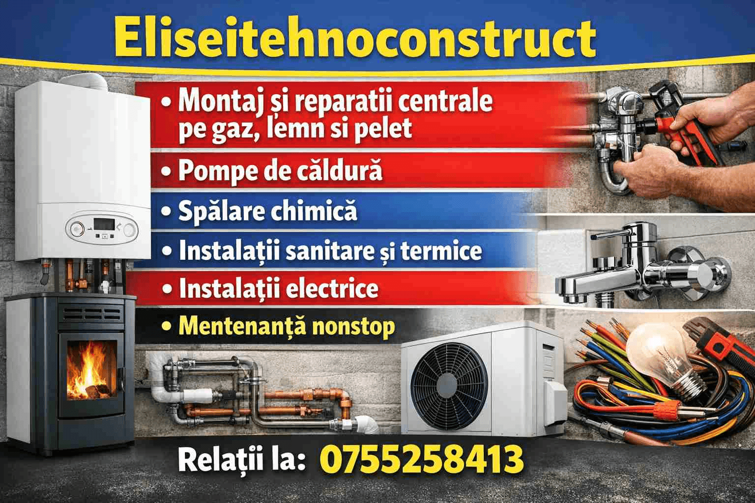 Instalator sanitar si termic,instalatii electrice