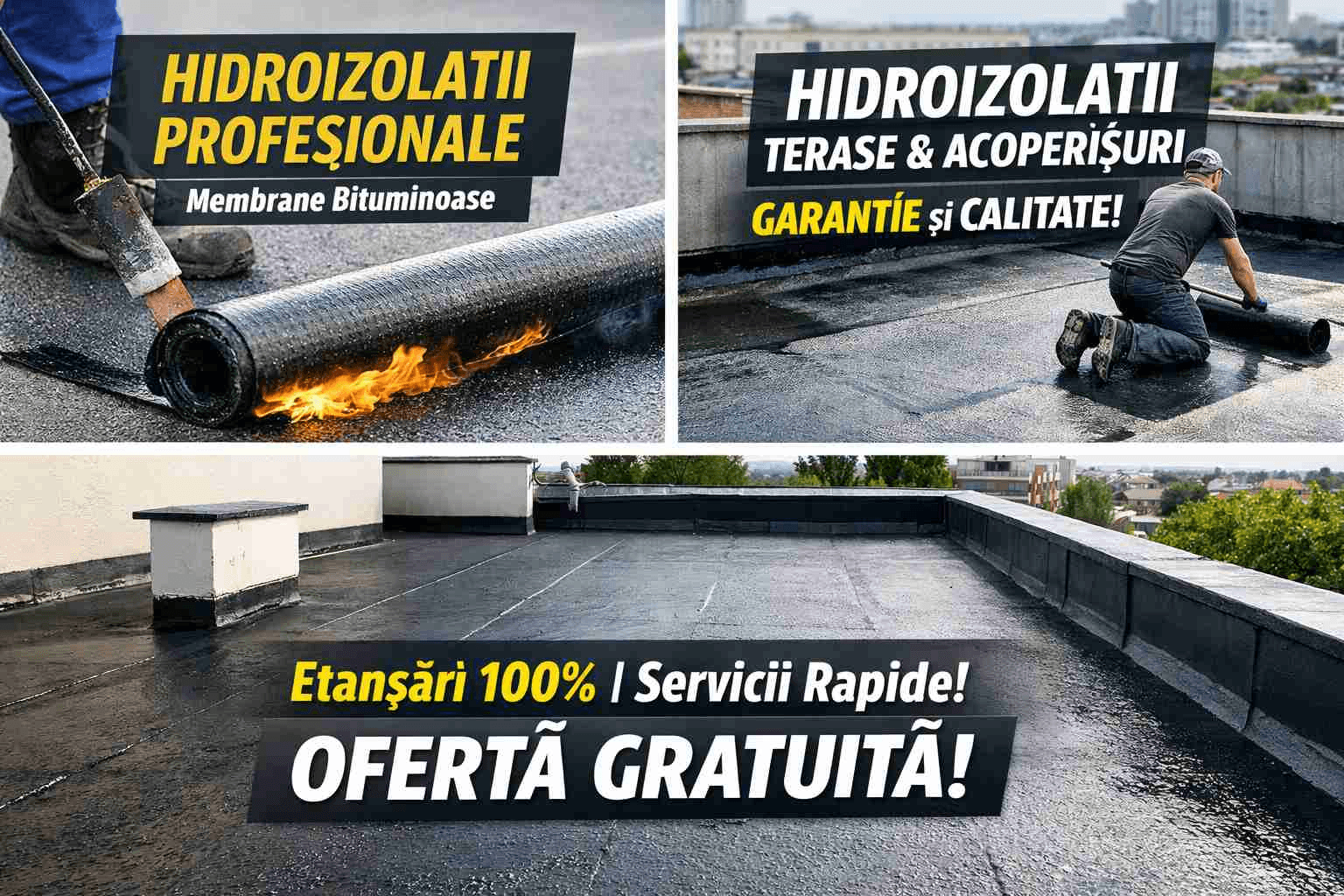 Executam sau reparam hidroizolați (1/3)