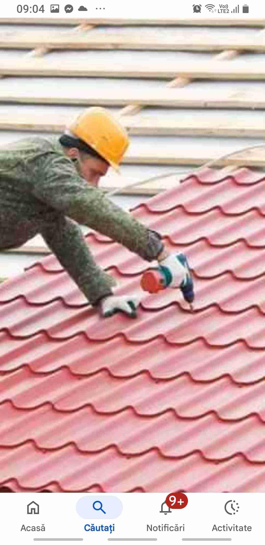 Acoperise țiglă metalică jgheaburi burlane (1/3)
