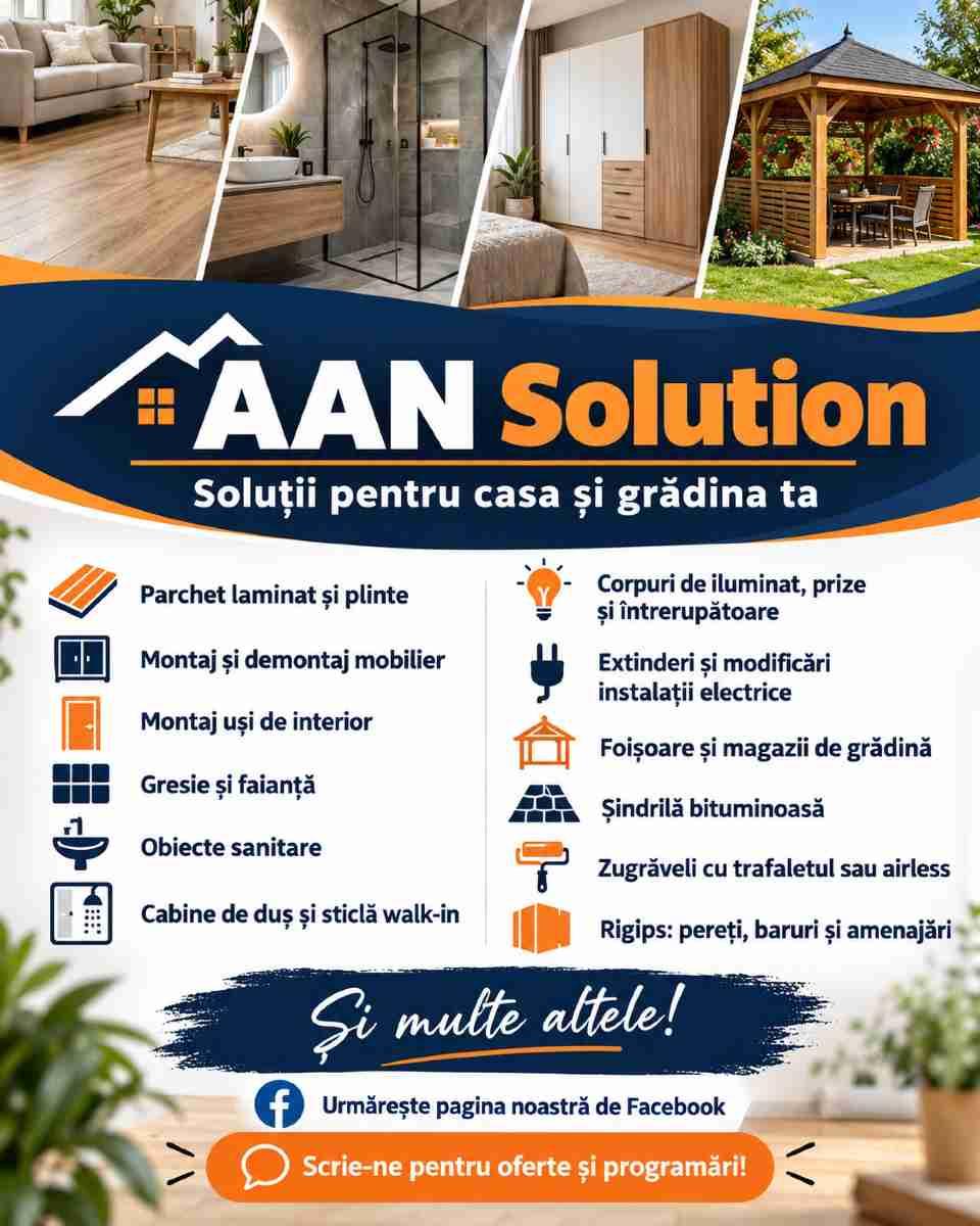 Parchet, mobila , zugravit etc