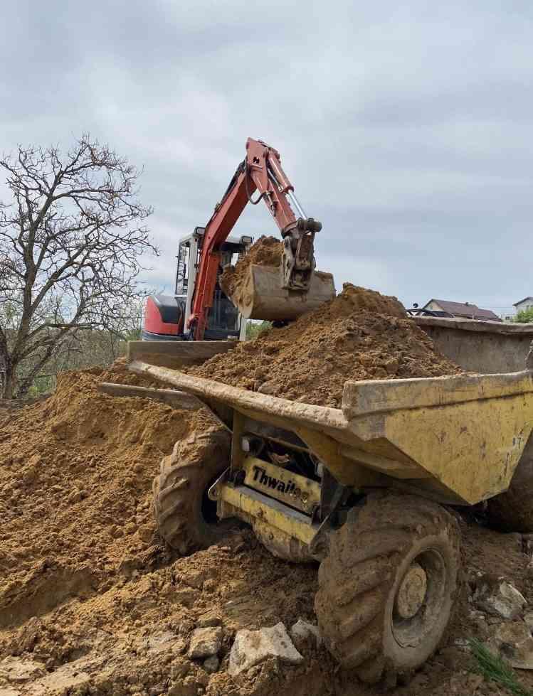 Excavații, terasamente, amenajări și transport (5/6)